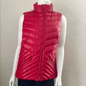 Talbots Red Quilted Women's Vest